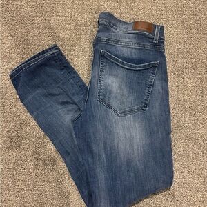 Express Women's High Rise Blue Jeans